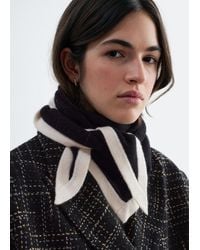 & Other Stories - Silk-Cashmere Triangle Scarf - Lyst