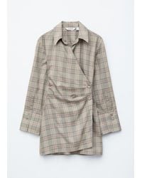 & Other Stories - Wrap Shirt Mini Dress - Lyst