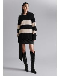 & Other Stories - Relaxed Striped Knit Sweater - Lyst
