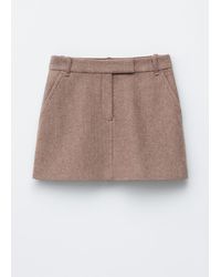 & Other Stories - Wool Mini Skirt - Lyst