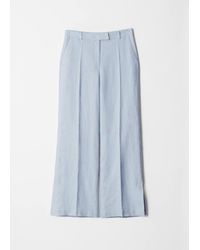 & Other Stories - Tailored Linen Trousers - Lyst