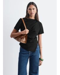& Other Stories - Draped Asymmetric T-Shirt - Lyst