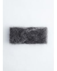 & Other Stories - Mohair-Blend Twist-Front Headband - Lyst