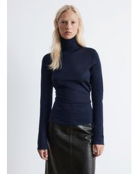 & Other Stories - Pull À Col Roulé En Maille Fine - Lyst