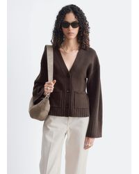& Other Stories - Tapered Knit Cardigan - Lyst