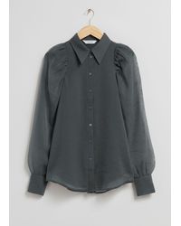 & Other Stories - Puff Sleeve Blouse - Lyst