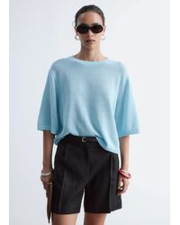 & Other Stories - Knitted Cotton T-Shirt - Lyst