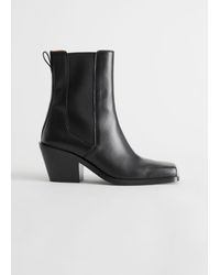 & other stories heeled boots