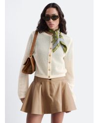 & Other Stories - Open-Knit Cotton Cardigan - Lyst