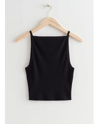 & Other Stories - Ribbed Knit Tank Top - Lyst