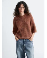 & Other Stories - Mohair-Blend Knitted T-Shirt - Lyst