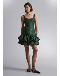 & Other Stories - Sleeveless Bubble Mini Dress - Lyst