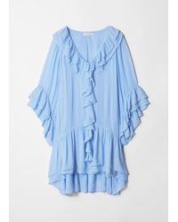 & Other Stories - Flounced Mini Dress - Lyst