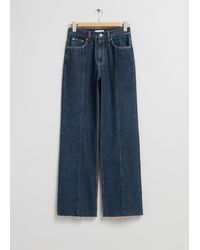 & Other Stories - High-Waist Straight-Leg Jeans - Lyst