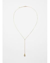 & Other Stories - Sculpted Pebble Pendant Necklace - Lyst