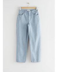 & other stories straight leg jeans
