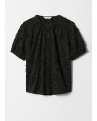 & Other Stories - Oversized Puff-sleeve Blouse - Lyst
