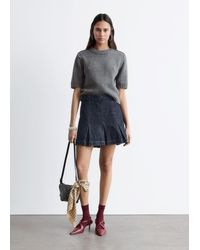 & Other Stories - Rib-Knit T-Shirt - Lyst