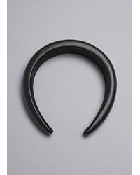 & Other Stories - Leather Alice Headband - Lyst