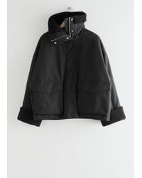 & Other Stories - Oversized Shearling Jacket - Lyst
