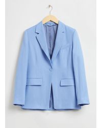 & Other Stories - Relaxed Cut-away Tailored Blazer - Lyst