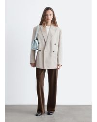 & Other Stories - Relaxed Cotton-Linen Blazer - Lyst