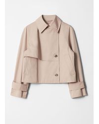 & Other Stories - Short Trench Coat Jacket - Lyst