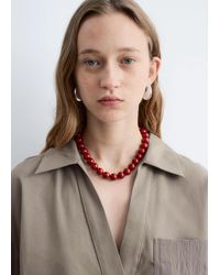 & Other Stories - Short Stone Bead Necklace - Lyst