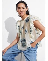 & Other Stories - Ruffled Top - Lyst
