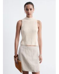 & Other Stories - Knitted Silk Tank Top - Lyst