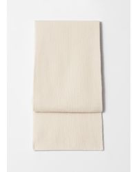 & Other Stories - Cashmere Knit Scarf - Lyst