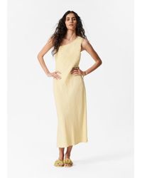 & Other Stories - One-Shoulder Midi Dress - Lyst