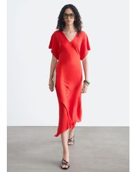 & Other Stories - V-Neck Maxi Dress - Lyst