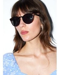 & Other Stories - Classic Round Frame Sunglasses - Lyst