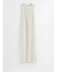 & Other Stories - Sleeveless Silk-Blend Midi Dress - Lyst