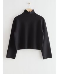 & Other Stories - Boxy Turtleneck Knit Sweater - Lyst