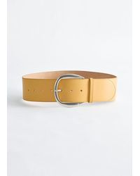 & Other Stories - Wide Leather Belt - Lyst