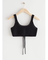 & Other Stories - Crocheted Mini Top - Lyst