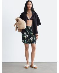 & Other Stories - Floral Drawstring Shorts - Lyst
