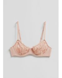 & Other Stories - Floral Lace Underwire Bra - Lyst