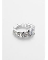 & Other Stories - Tone Crystal Ring - Lyst
