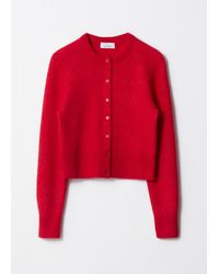 & Other Stories - Cardigan En Maille D'Alpaga Mélangé - Lyst