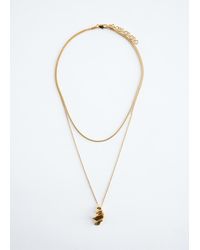 & Other Stories - Layered Pendant Necklace - Lyst