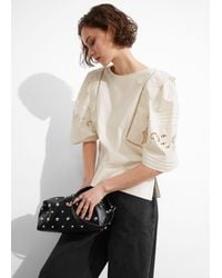 & Other Stories - Scalloped Blouse - Lyst