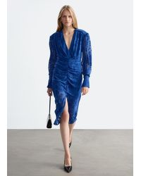 & Other Stories - Silk-Blend Chiffon Dress - Lyst