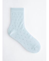 & Other Stories - Sheer Pointelle Socks - Lyst