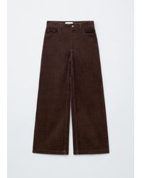 & Other Stories - Wide-Leg Corduroy Trousers - Lyst
