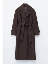 & Other Stories - Tie-Belt Wool Coat - Lyst