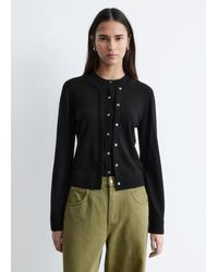 & Other Stories - Double-Layer Merino Wool Cardigan - Lyst