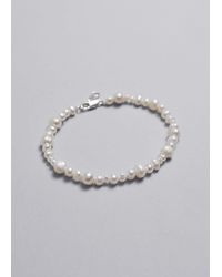 & Other Stories - Organic Shaped Pearl Bracelet - Lyst